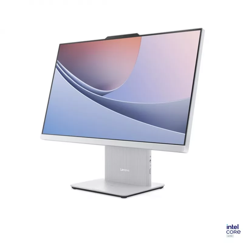 Lenovo IdeaCentre AIO 24ILL11 All-in-One PC, Intel Core Ultra 5 226V, 23.8 cal FHD IPS Anti-Glare 100Hz, 16GB LPDDR5X-8533, 1TB SSD, Intel Arc Graphics, 5MP Webcam, Windows 11, Cloud Grey