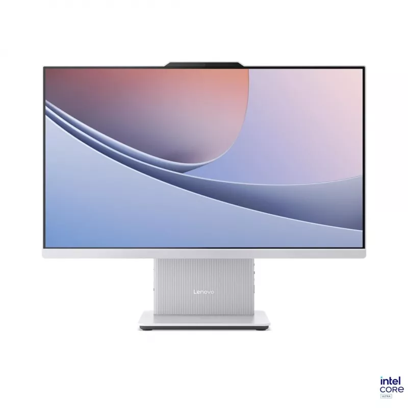 Lenovo IdeaCentre AIO 24ILL11 All-in-One PC, Intel Core Ultra 5 226V, 23.8 cal FHD IPS Anti-Glare 100Hz, 16GB LPDDR5X-8533, 1TB SSD, Intel Arc Graphics, 5MP Webcam, Windows 11, Cloud Grey
