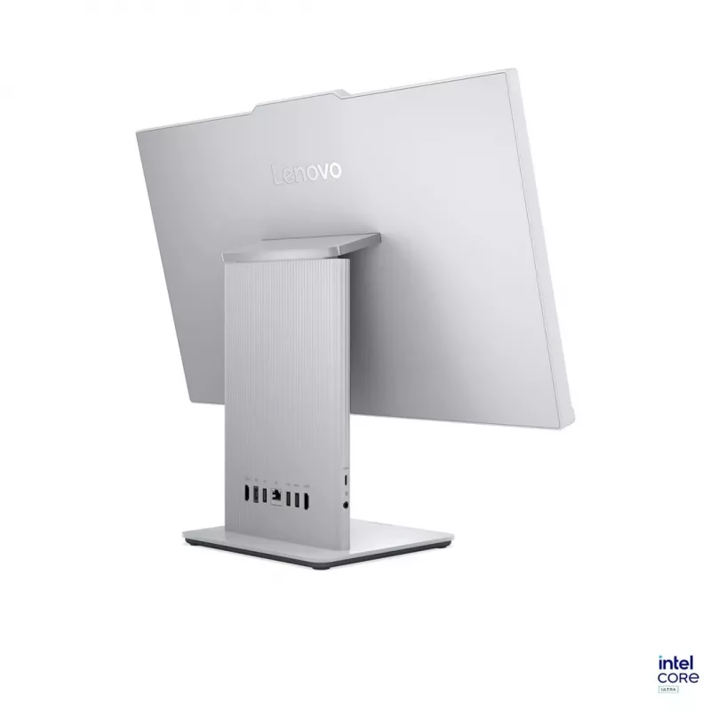Lenovo IdeaCentre AIO 24ILL11 All-in-One PC, Intel Core Ultra 5 226V, 23.8 cal FHD IPS Anti-Glare 100Hz, 16GB LPDDR5X-8533, 1TB SSD, Intel Arc Graphics, 5MP Webcam, Windows 11, Cloud Grey
