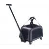 ZOLUX NOMAD Transporter dla psów i kotów na kółkach 47x32x27 cm Czarny