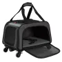 ZOLUX NOMAD Transporter dla psów i kotów na kółkach 47x32x27 cm Czarny