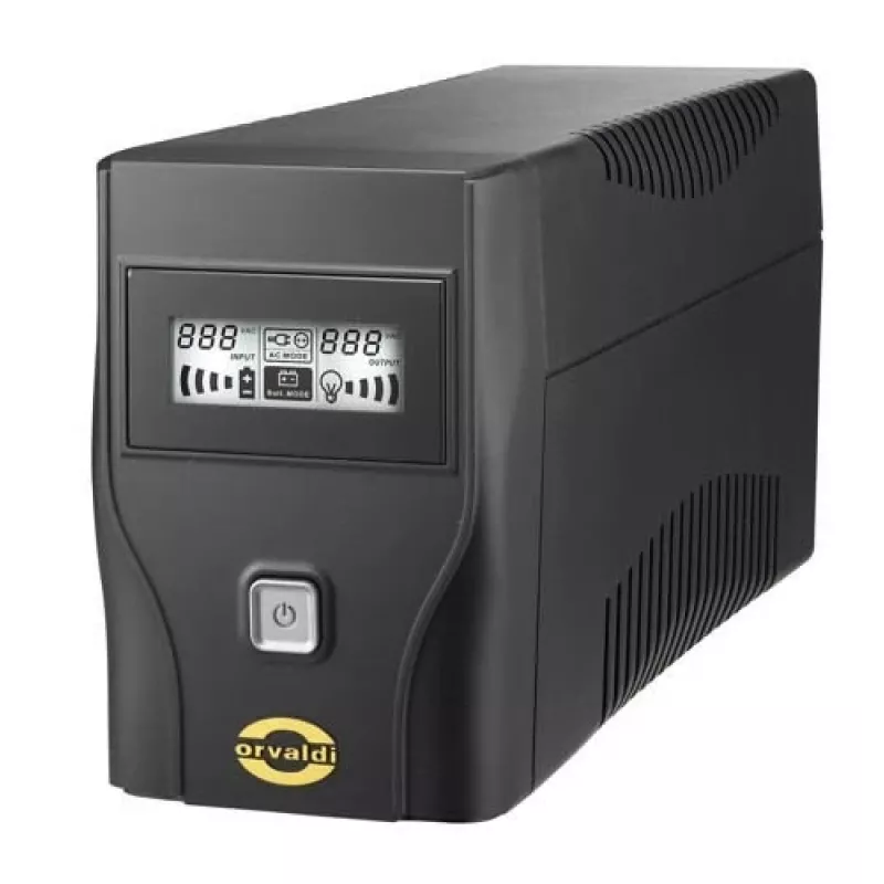 Orvaldi VPS 600 Line-Interactive UPS 0.6 kVA 360 W 2 Outlets USB