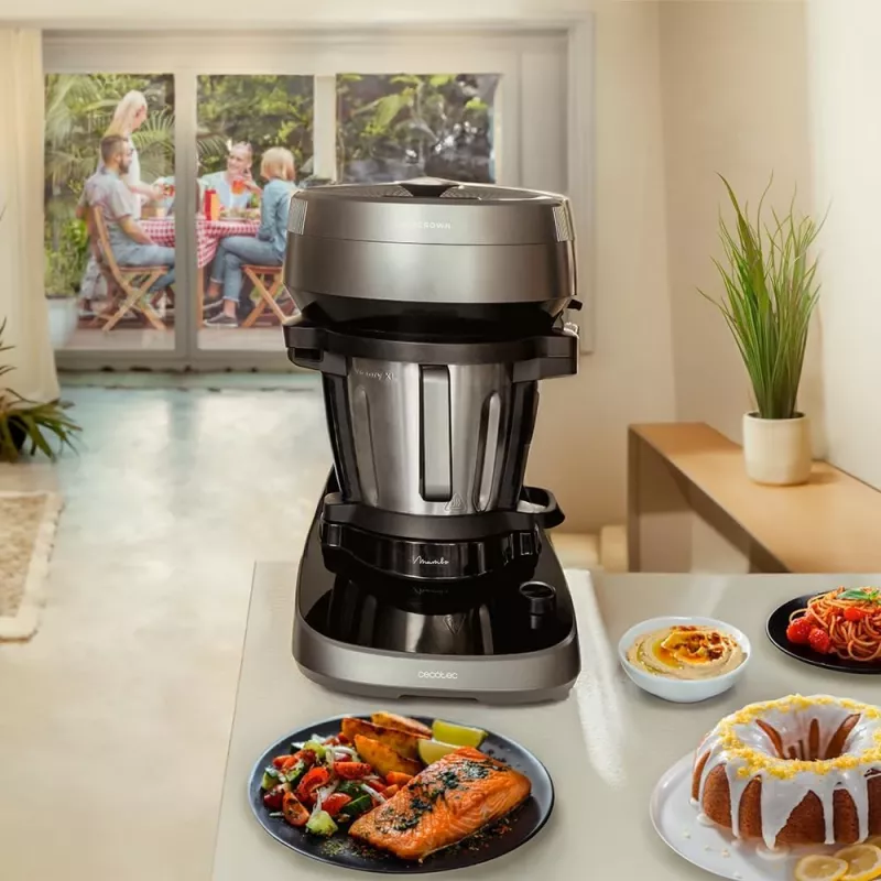 Cecotec Mambo CooKing Victory Wielofunkcyjny Robot Kuchenny 1700 W 4.5 L Czarny/Szary