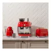 Smeg 50's Style Fully Automatic Coffee Machine EGF03RDEU Red