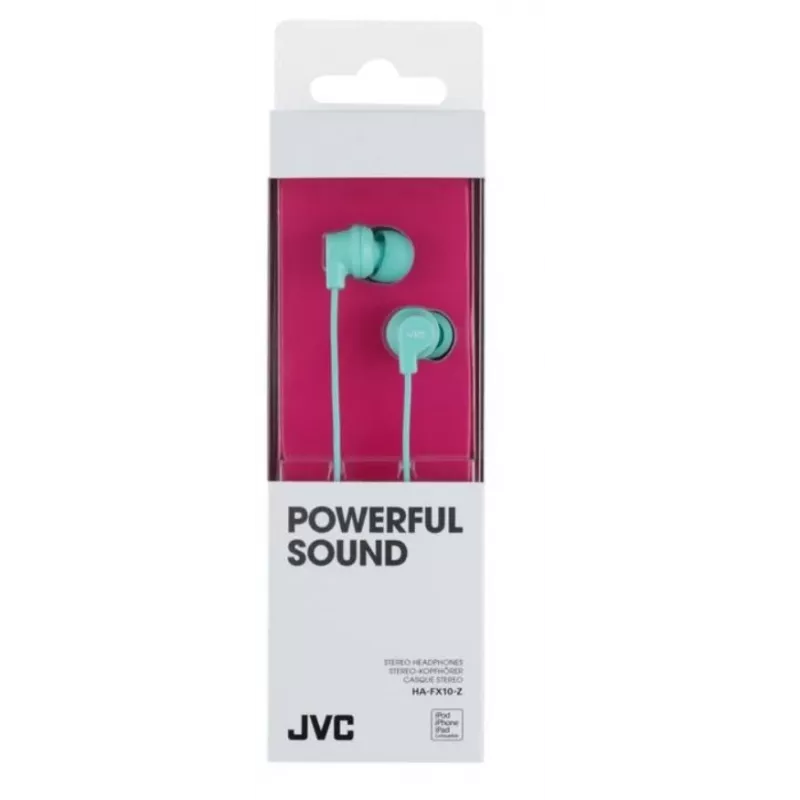 JVC HA-FX10 Light Blue Wired In-Ear Headphones