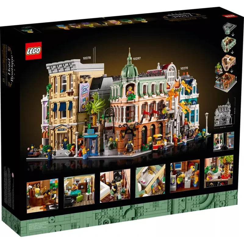 LEGO Icons 10297 Boutique Hotel Zestaw Budowlany Modułowy (3066 elementów)