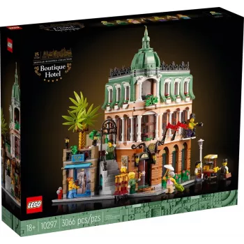 LEGO Icons 10297 Boutique Hotel Zestaw Budowlany Modułowy (3066 elementów)