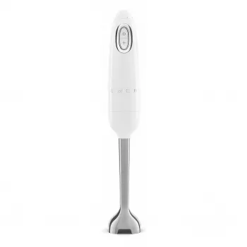 SMEG HBF03WHEU Blender ręczny, 700W, ramię ze stali nierdzewnej, biały