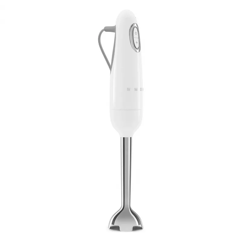 SMEG HBF03WHEU Blender ręczny, 700W, ramię ze stali nierdzewnej, biały