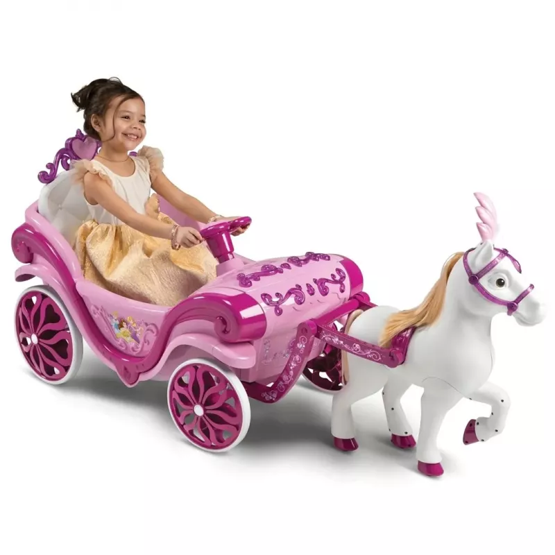 Huffy Kareta Princess Elektryczny Samochodzik Jeździk (17335W)