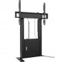 ONKRON FPRO2L-40-B Podstawa podłogowa TV 55-100 cali, czarna, nośność 100kg, mobilny wózek AV