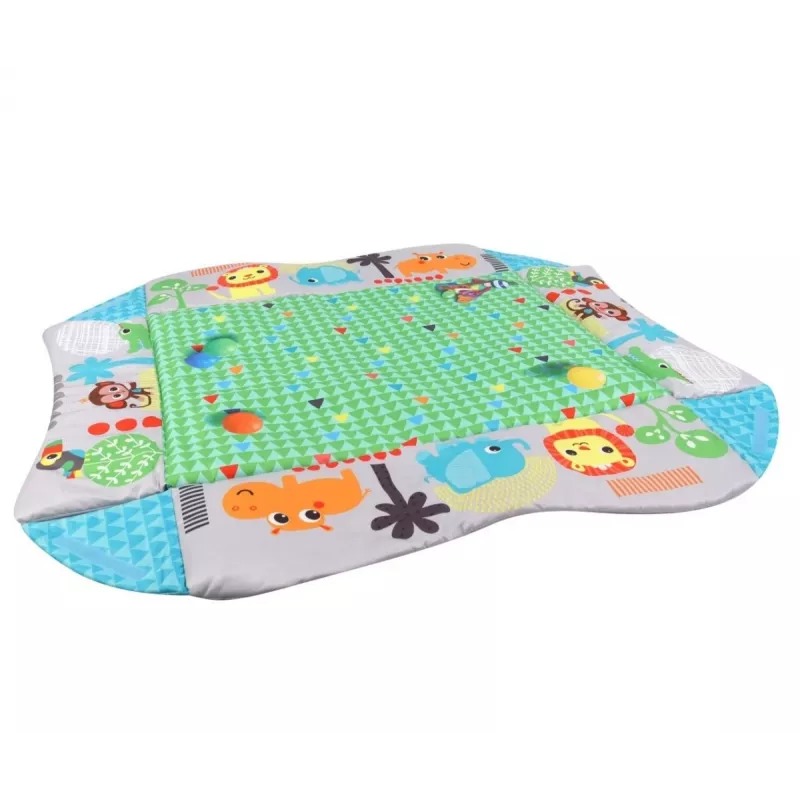 MILLY MALLY 4w1 Mata Edukacyjna Dżungla, Suchy Basen, kojec