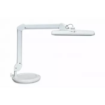 MAUL LED Lampa Biurkowa Intro Ściemniana ze Stojakiem Biała