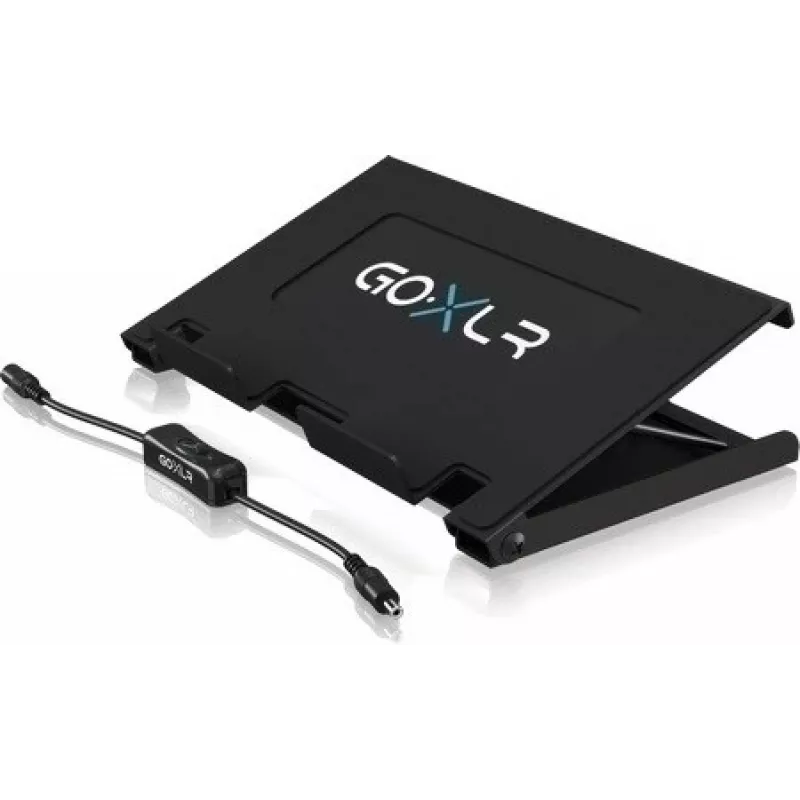 TC Helicon GO XLR Desk Stand – Podstawka biurkowa do GO XLR, czarna, stal
