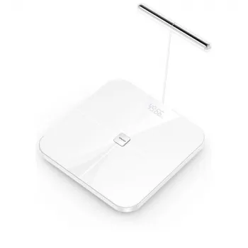 AWEI SS1 Wielofunkcyjna Waga Łazienkowa z Bluetooth 5.0, Biała