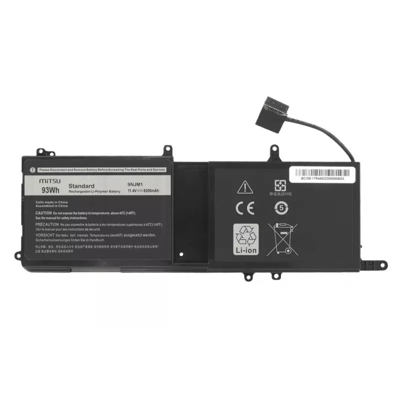Bateria MITSU do laptopa Dell Latitude 3410, 3510, Inspiron 5401, 5402, 5501, 5502, 5505 - 3600mAh, 11,4V, 41Wh, Li-Ion