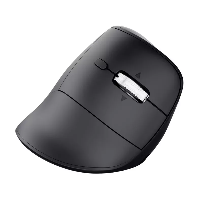 Trust Vyran Ergo Hyperscroll Wireless Mouse - Praworęczny, Optyczny, 4800 DPI, RGB, Ładowalny