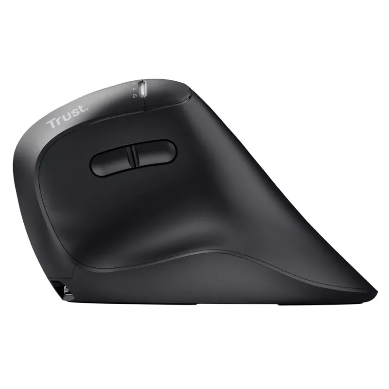Trust Vyran Ergo Hyperscroll Wireless Mouse - Praworęczny, Optyczny, 4800 DPI, RGB, Ładowalny