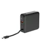 Gembird PB10-WPC15-LCD-01 Power Bank z szybkim ładowaniem i ładowarką bezprzewodową, 20W, 10000 mAh, czarny