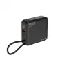 Gembird PB10-WPC15-LCD-01 Power Bank z szybkim ładowaniem i ładowarką bezprzewodową, 20W, 10000 mAh, czarny