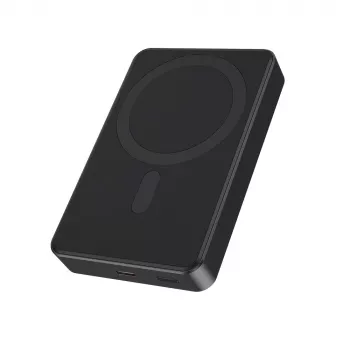 Gembird PB10-WPC15M-01 Magnetyczny bezprzewodowy powerbank 15W, 10000 mAh, czarny