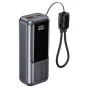 Gembird PB10-PD20-LCD-02 Kompaktowy Power Bank z szybkim ładowaniem i wyświetlaczem LCD, 20W, 10000 mAh, Space Grey