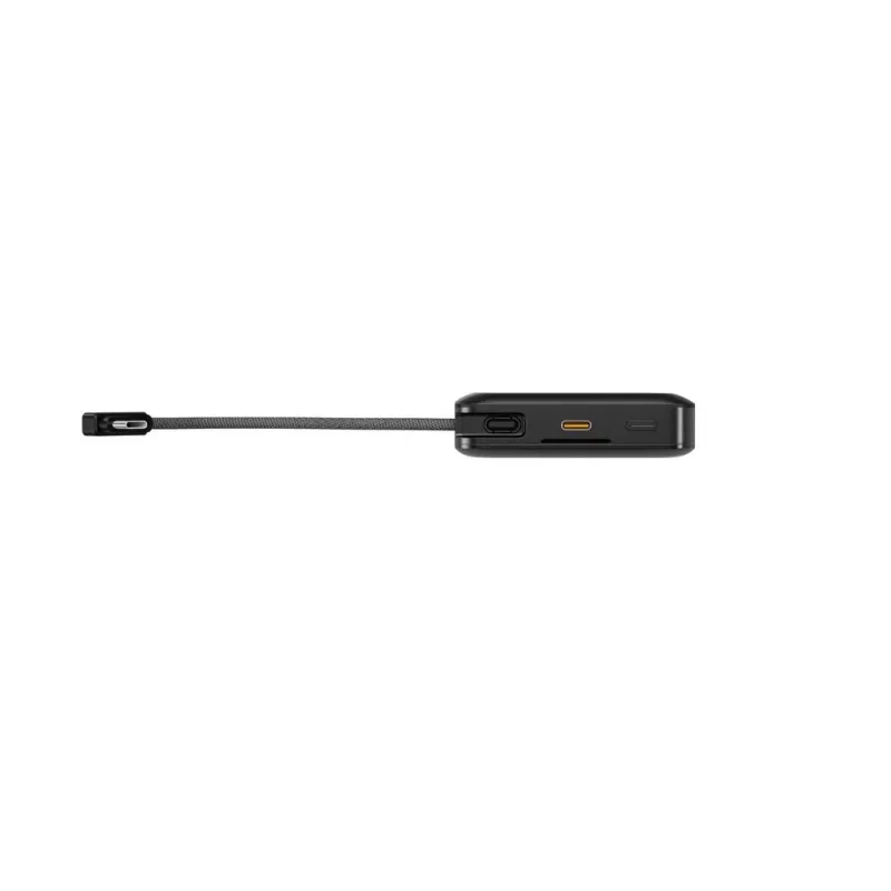 Gembird PB10-WPC15MS-01 Magnetyczny bezprzewodowy powerbank z wbudowaną podstawką, 15W, 10000 mAh, Czarny