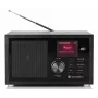 GoGen DAB620BTCB Przenośne radio DAB+ i FM z Bluetooth, odtwarzaczem CD i odtwarzaniem MP3 z USB, czarne