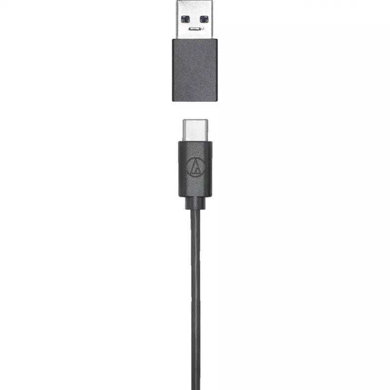 Audio-Technica ATR4750-USB Kondensatorowy Mikrofon Czarny USB-C USB-A