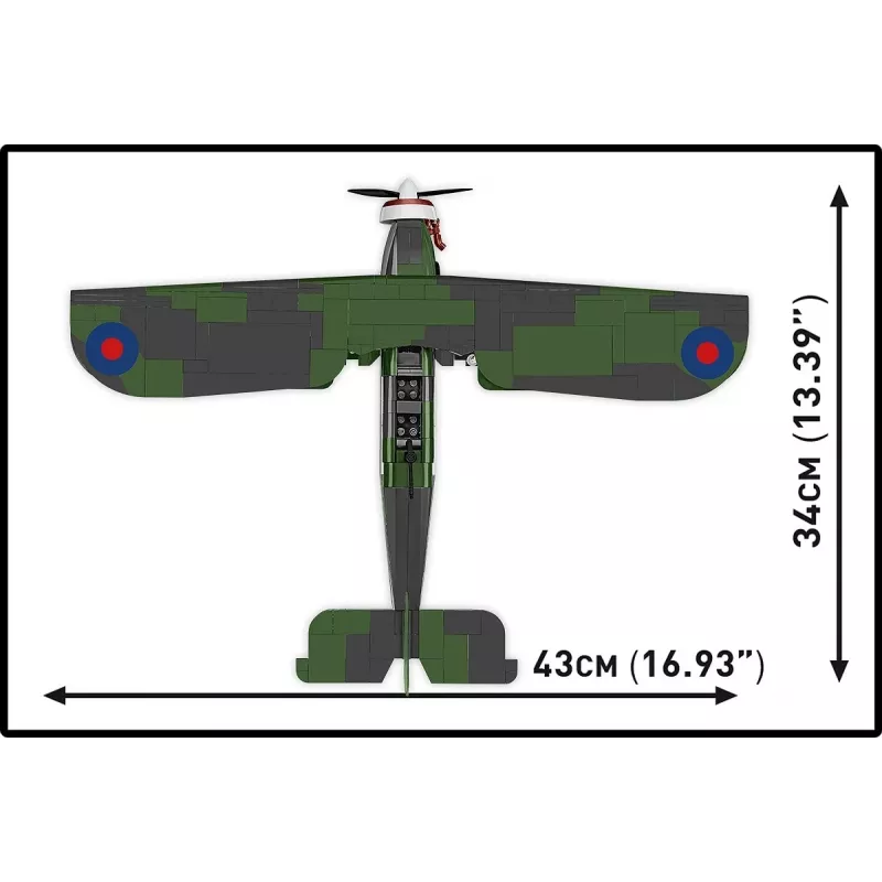 COBI KLOCKI Klocki Fairey Swordfish Executive Edition 959 elementów