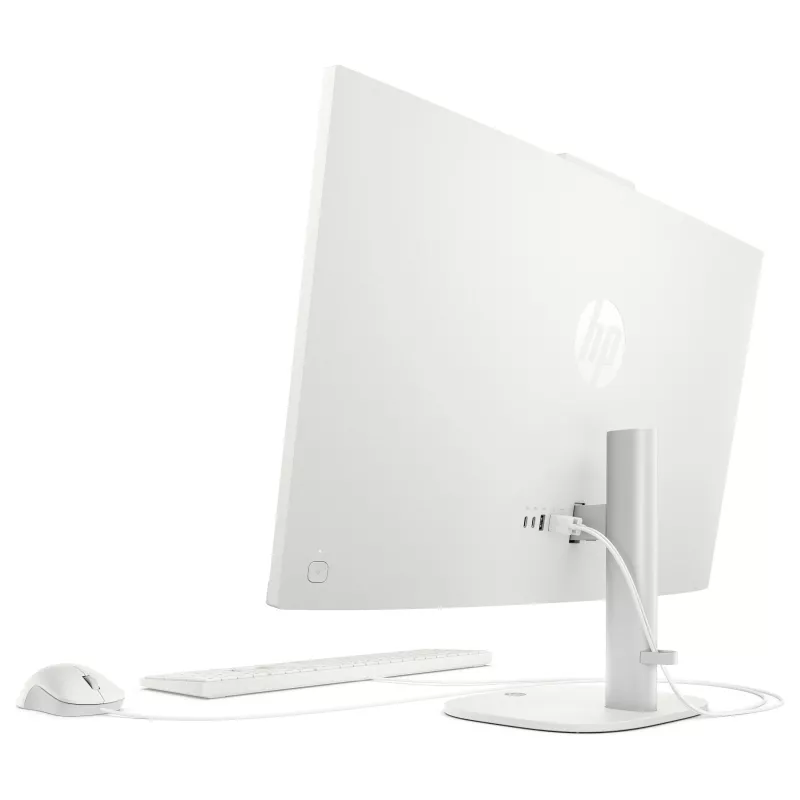 HP OmniStudio All-in-One 27-cw0174ng PC, 27 inch QHD Display, AMD Ryzen AI 7 445, 24GB RAM, 512GB SSD, Windows 11 Home, Biały