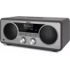TechniSat DIGITRADIO 602 DAB+/FM/Internet Radio z Bluetooth, odtwarzaczem CD i ładowaniem bezprzewodowym Qi - antracyt/srebrny