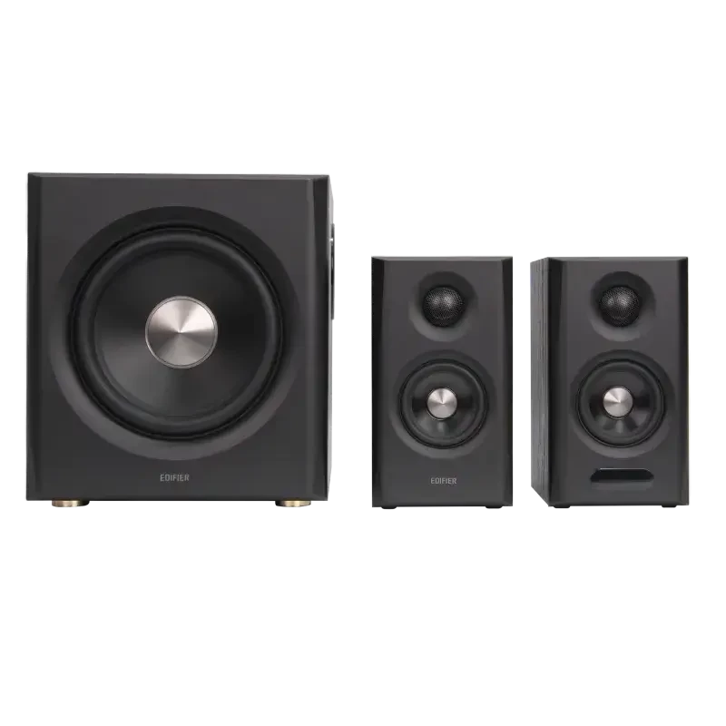Edifier S355DB 2.1 System głośników półkowych z subwooferem, czarny