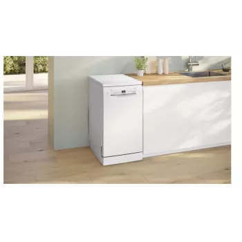 Bosch Serie 2 SPS2HKW55E Freestanding Slimline Dishwasher, 10 Place Settings, White