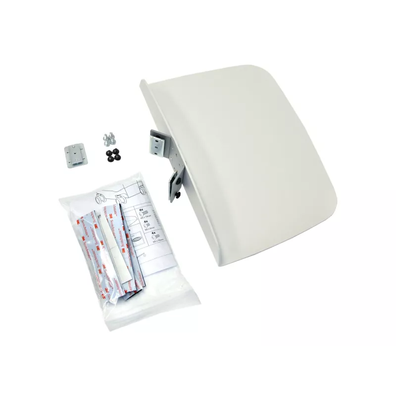 Ergotron Utility Shelf - Element montażowy (łączniki, półka do wózka) - do drukarki - Biały - do Neo-Flex ESD WorkSpace; TeachWell LCD Mobile Digital Platform, Mobile Digital Platform