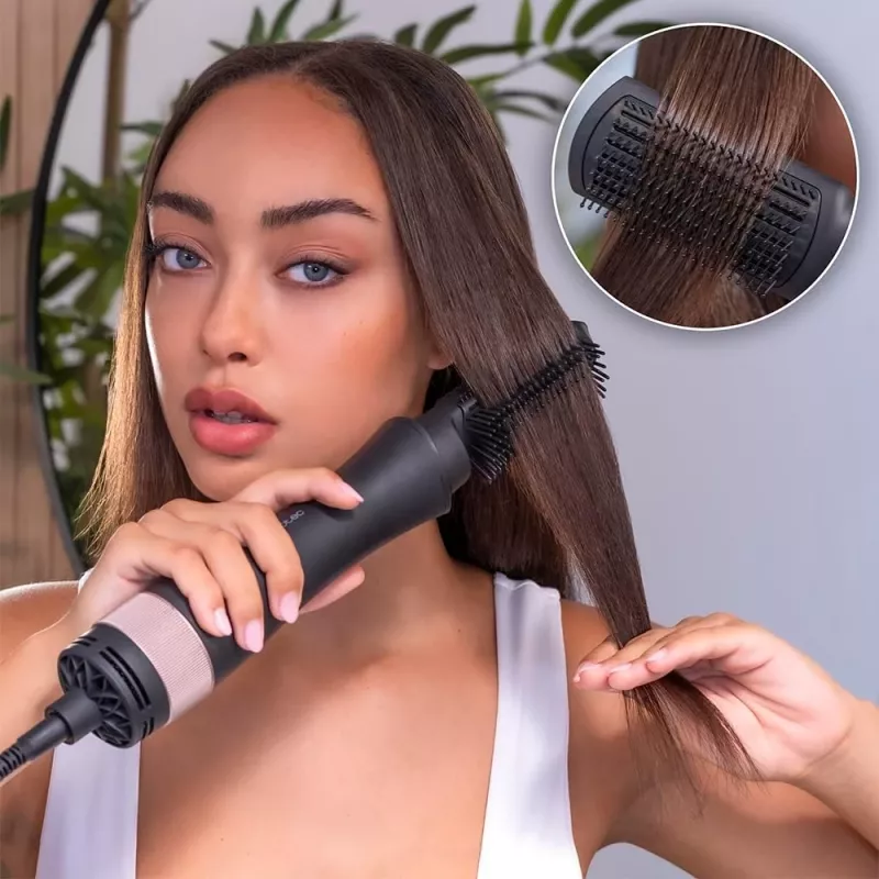 Cecotec CeramicCare 10in1 Styler Hot Air Brush 1000W Czarny