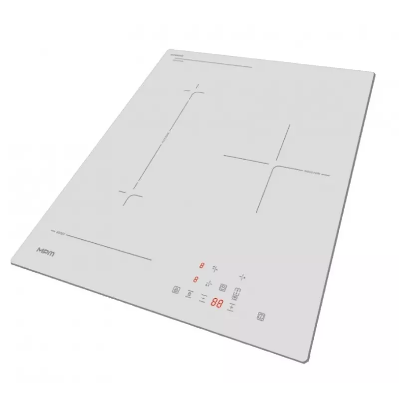MPM MPM-45-IM-16/W Płyta indukcyjna do zabudowy, biała, 4 strefy, 7000W, sterowanie dotykowe, Booster, Flex Zone