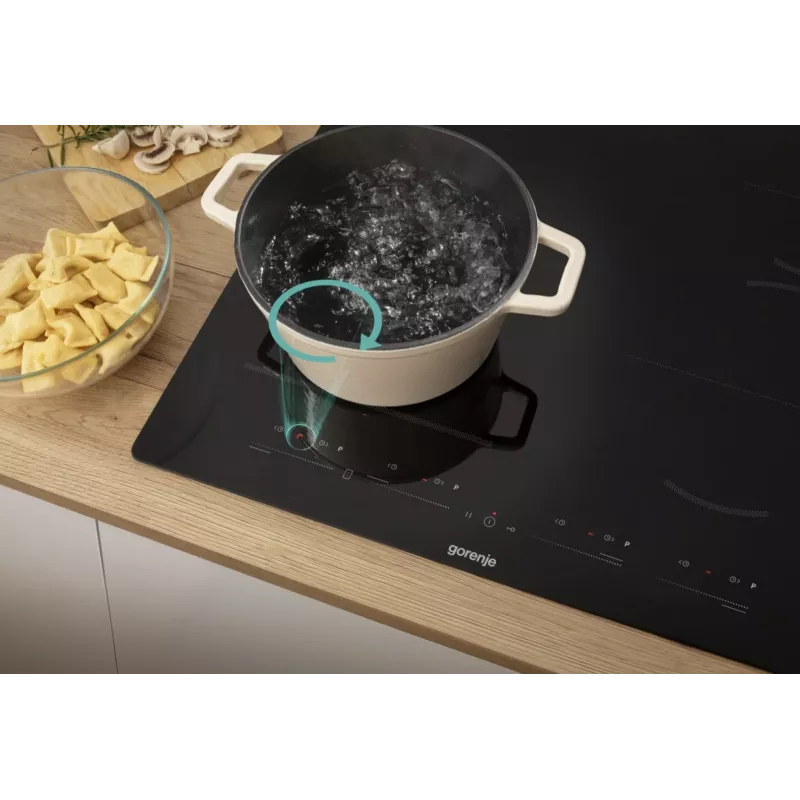 Płyta indukcyjna Gorenje GI6432BSC 60 cm Czarna z PowerBoost, Timerem, Blokadą dziecięcą