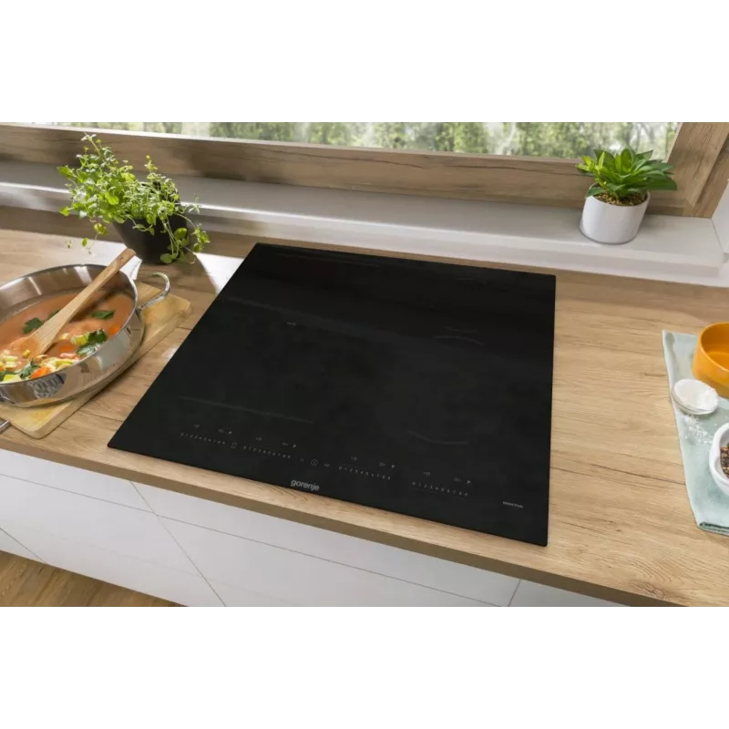 Płyta indukcyjna Gorenje GI6432BSC 60 cm Czarna z PowerBoost, Timerem, Blokadą dziecięcą
