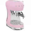 Smeg ECF02PKEU 50s Retro Style Ekspres do Kawy Espresso, 1350 W, Różowy