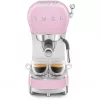 Smeg ECF02PKEU 50s Retro Style Ekspres do Kawy Espresso, 1350 W, Różowy