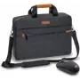 Torba na notebook PEDEA ELEGANCE Pro 17,3 cala Szary + Mysz