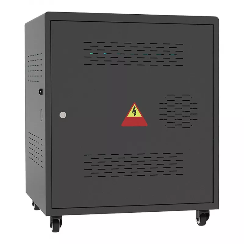 GoodConnections ANTARES N20E Wózek do ładowania notebooków do 15,6 inch z dezynfekcją UVC, czarny