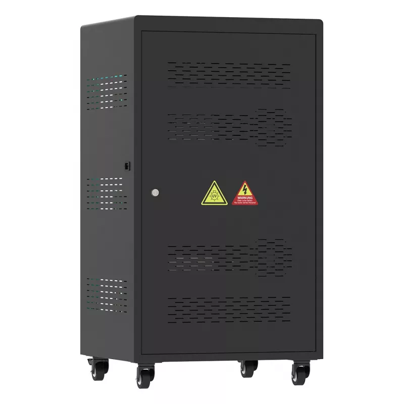 GoodConnections ANTARES PRO N36C Wózek do ładowania notebooków do 15,6 inch USB-C 65W Port PD3.0 Dezynfekcja UVC Czarny