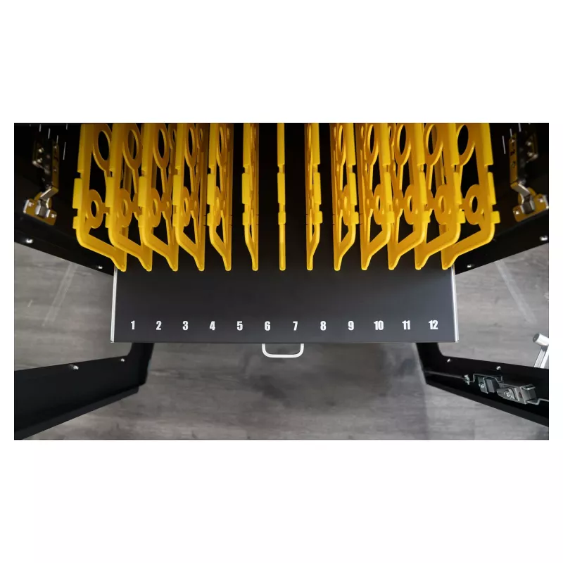 GoodConnections ANTARES PRO N36C Wózek do ładowania notebooków do 15,6 inch USB-C 65W Port PD3.0 Dezynfekcja UVC Czarny