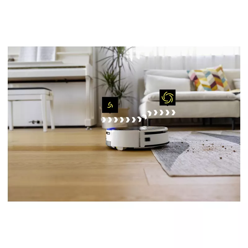 Kärcher RVF 7 Comfort Robot odkurzający, bezworkowy, biały, 150 min czasu pracy