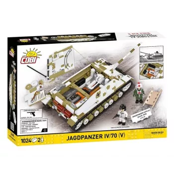 COBI KLOCKI Historical Collection Jagdpanzer IV/70 (V) (Sd.Kfz.162/1) Klocki konstrukcyjne 1024 elementy