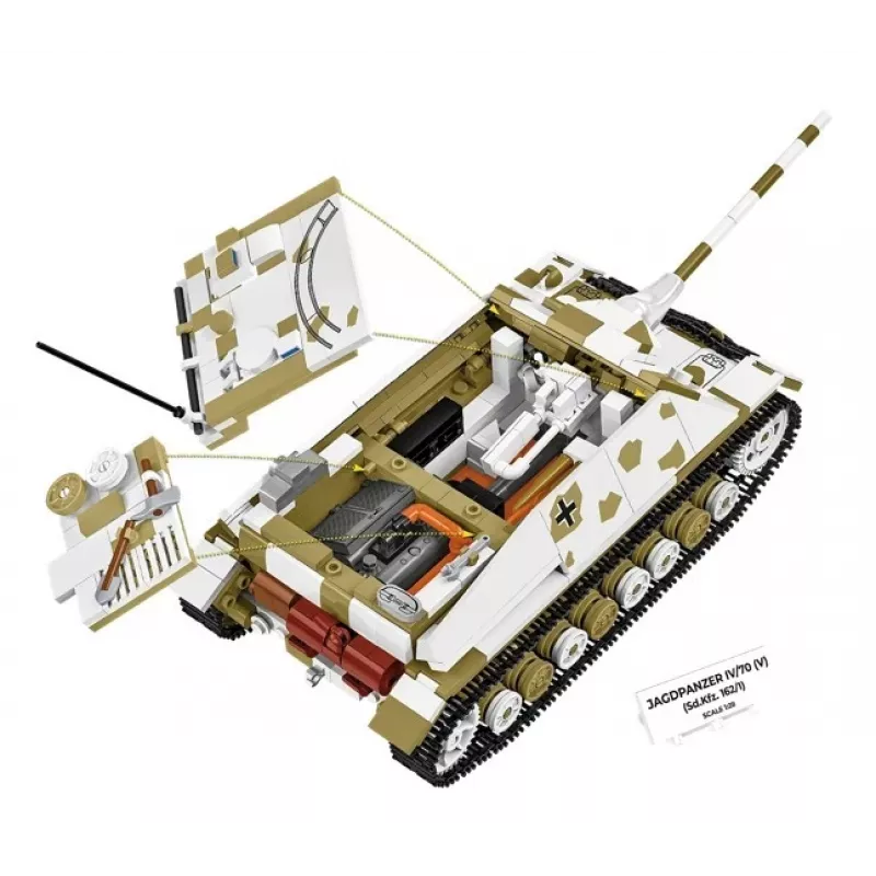 COBI KLOCKI Historical Collection Jagdpanzer IV/70 (V) (Sd.Kfz.162/1) Klocki konstrukcyjne 1024 elementy