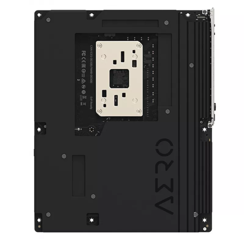 Płyta główna Gigabyte X870E AERO X3D DARK WOOD - obsługuje procesory AMD Ryzen 9000, 16+2+2 fazowy cyfrowy VRM, do 9000 MHz DDR5 (OC), 2x PCIe 5.0 + 2x PCIe 4.0, Wi-Fi 7, 5GbE LAN, USB 4