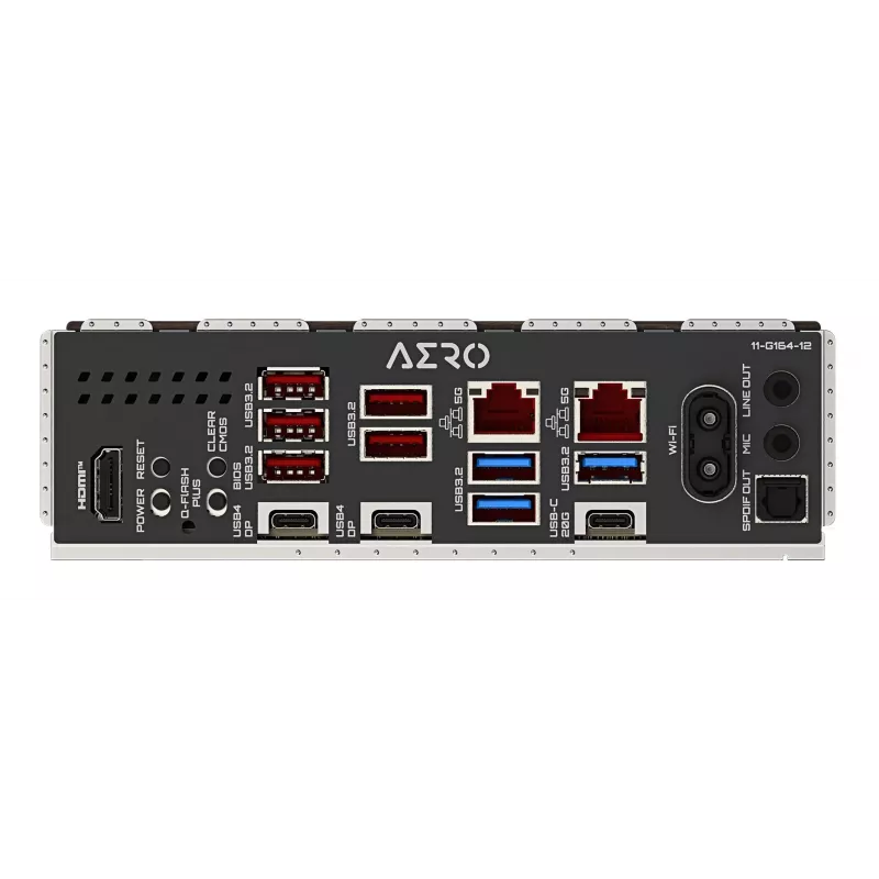 Płyta główna Gigabyte X870E AERO X3D DARK WOOD - obsługuje procesory AMD Ryzen 9000, 16+2+2 fazowy cyfrowy VRM, do 9000 MHz DDR5 (OC), 2x PCIe 5.0 + 2x PCIe 4.0, Wi-Fi 7, 5GbE LAN, USB 4